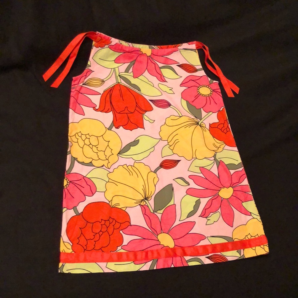 Hanna Andersson summer floral size 130 (8) brand new condition pillowcase dress.